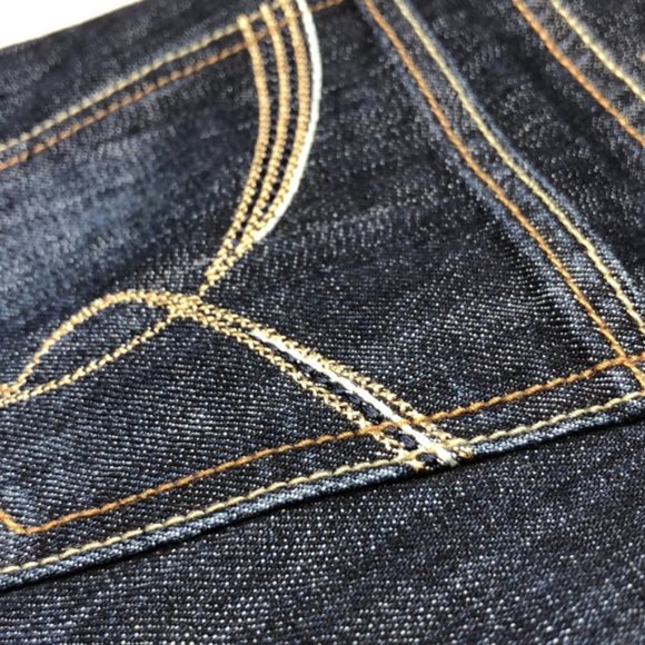 LIKE NEW RAMPAGE DARKWASH BOOTCUT JEANS 7/29x32 🇺🇸 - Picture 13 of 13